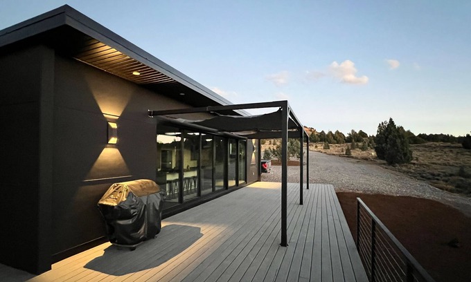 Alton House | Sustainable/off-grid solar home on 2.5 acres with private deck & amazing views