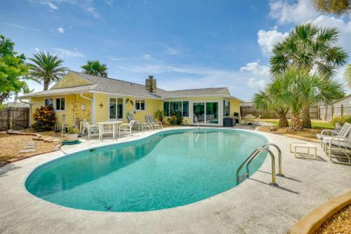 Ormond Beach House | Swim, Fish and Walk to Shore Ormond Beach Home!