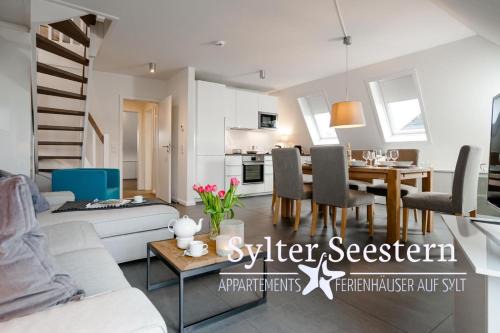 Kleinmorsum Apartment | Sylter Seestern App Möwe 5