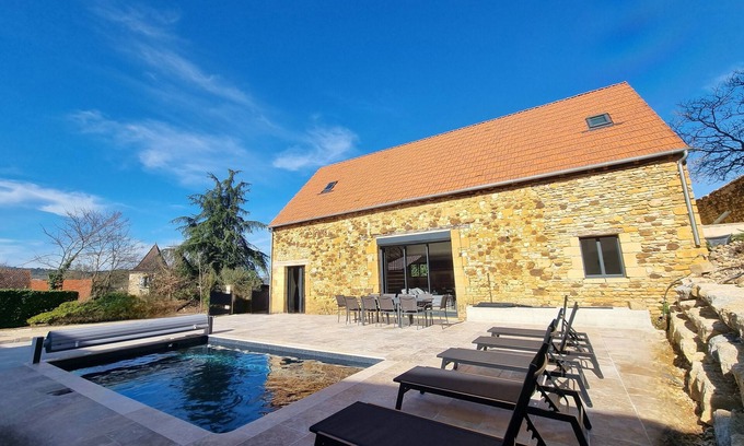 Nabirat House | T6 with swimming pool in Dordogne