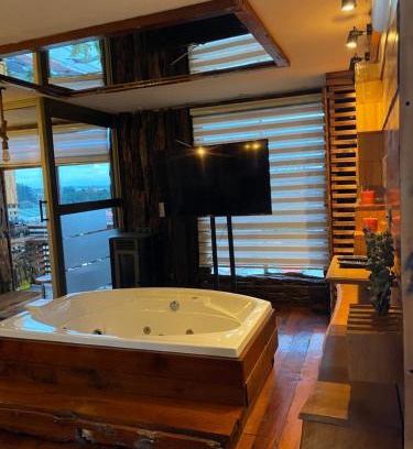 Temuco Apartment | Temuco Centro Depto rústico incluye estacionamiento, estufa pellet Excelente evaluación en otras plataformas