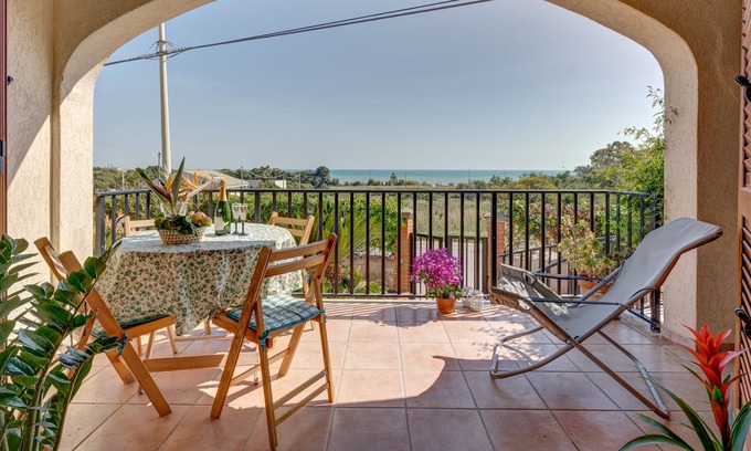 Sampieri House | Terrace on the Mediterranean
