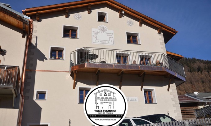 Vaz-Obervaz House | Tgiesa Pestaluzz is a charming house for groups and families