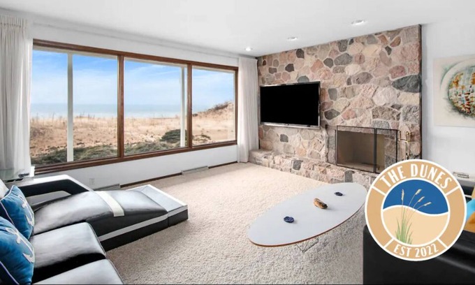 Michigan House | The Dunes * Private Beach Home on Lake Michigan!