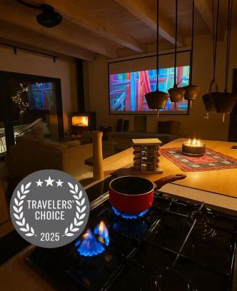 Eptalofos Ski Chalet | The forest chalet in Parnassus