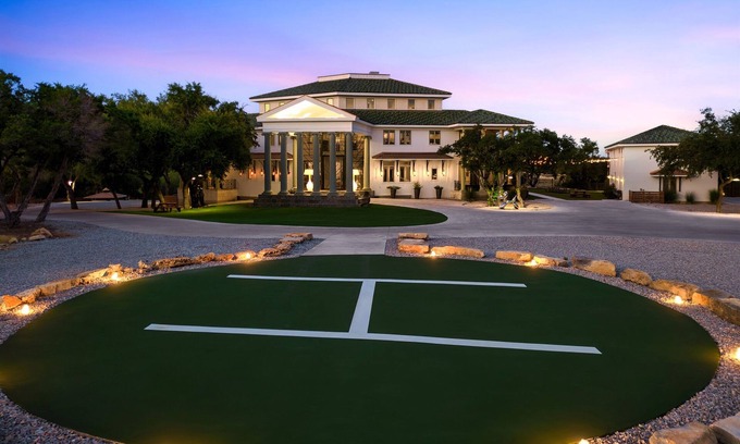 La Hacienda Estates House | The Gatsby Mansion WATERFRONT - Events, Casino, Pickleball & MORE