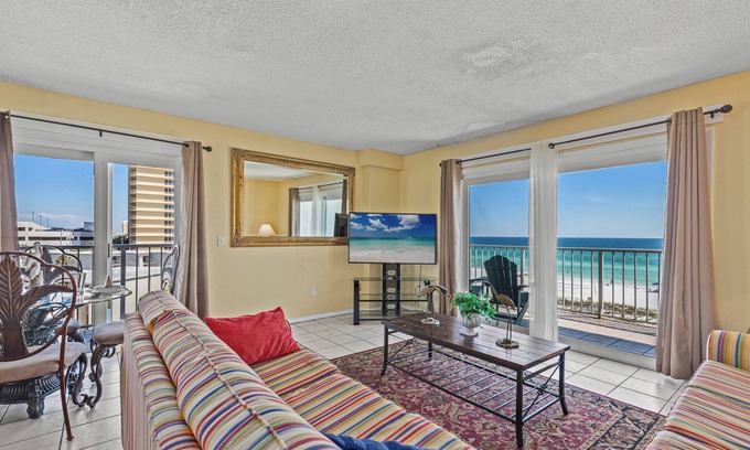 Bel Air Condo | The Summit PCB 532 * 2 Bed, 2 Bath * East Corner Beachfront