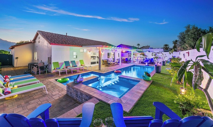 Thousand Palms House | Thousand Palms Escape Family Friendly, Arcade, Pool Fun Games