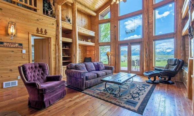 Driggs House | Timber House with Unobstructed Teton Views
