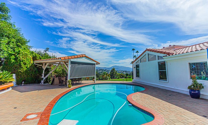 Kit Carson House | Tranquil 4BR/3BA Home with Pool/Vineyard.