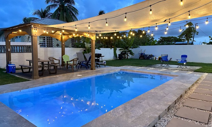 Puerto Nuevo House | Tropical Family Oasis w/pool - 5 minutes to the beach!