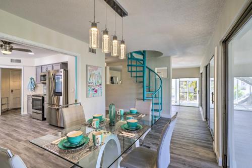 Indian Rocks Beach House | Tropical Waterfront Home Central Location!