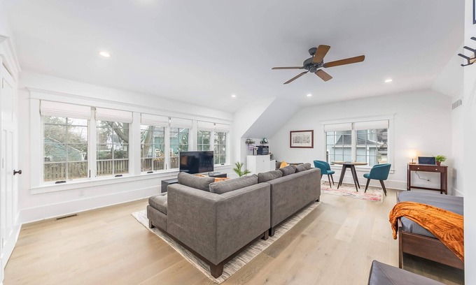 North Burns Park Apartment | Tudor Style Carriage House