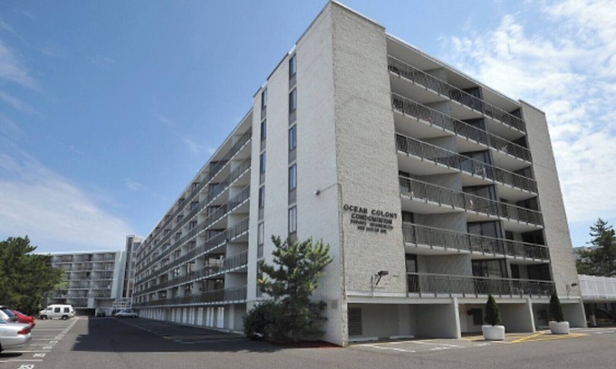 North End Condo | Two balconies offer stunning views of the Bridge and Ocean in the distance.