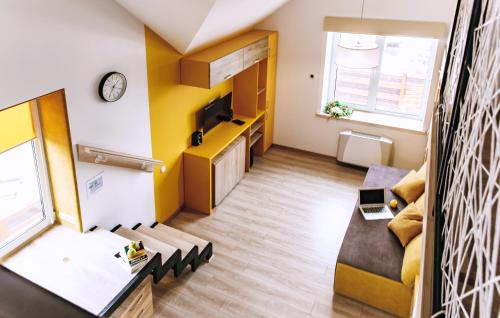 Podil Apartment | U House Apart-Hotel Poltava сучасні апартаменти в центрі