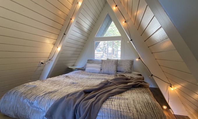 Arrowbear Lake Cabin | Unique & Romantic Big Bear A-Frame Nestled in the Mountains