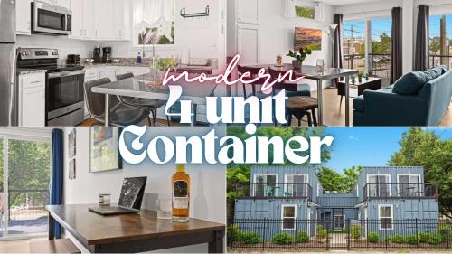 Phoenix Hill Apartment | Unique Shipping Container Retreat Two 1BR Units
