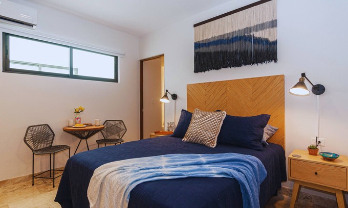 Gonzalo Guerrero Condo | Unit B: A Stylish Beachside Escape Featuring Four Rooftop Pools, a Large Gym, Bar, Restaurant, Kids Club, and Spa