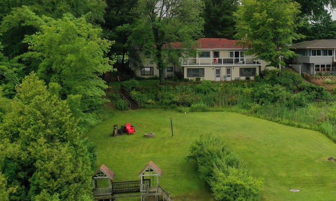 Whitehall Apartment | Updated guest apartment with lake views and close to Lake Michigan beaches