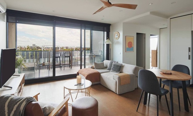 Brunswick East Apartment | Urban Rendezvous Where Productivity Meets Play