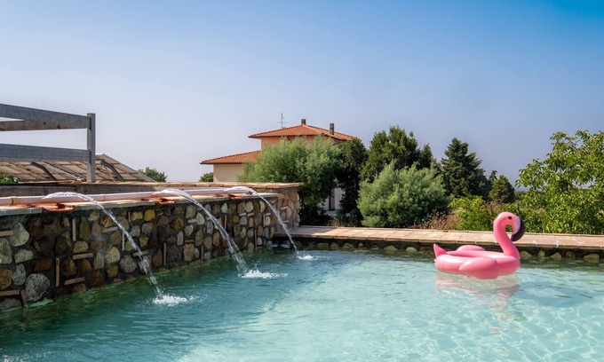 Canino House | Vacation Home "Casale Di Primula Rossa" with Shared Pool, Shared Terrace & Wi-Fi