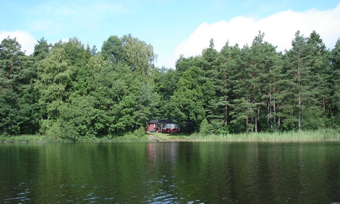 Markaryd Ski Chalet | Vacation home directly on Lake Loka with its own boat