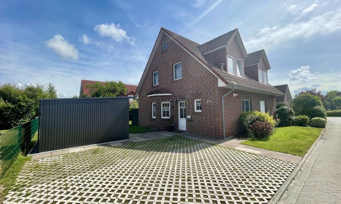 Hamswehrum House | Vacation home "Möwennest"