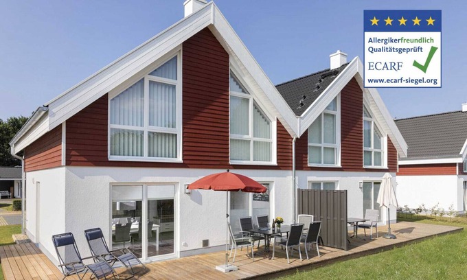 Nordhorn House | Vacation home near the beach with stove, sauna and whirlpool