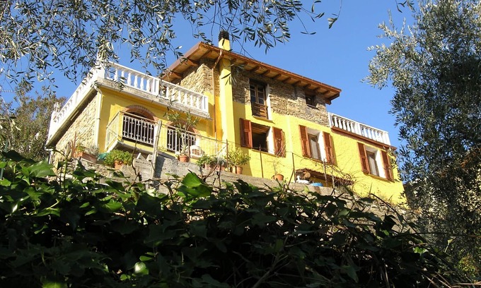 Costa House | Vacation home with panoramic view, open fireplace in an absolute quiet location