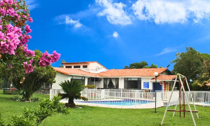 Armenia Ski Chalet | Vacation villa for groups and families with swimming pool, jacuzzi and fruit trees
