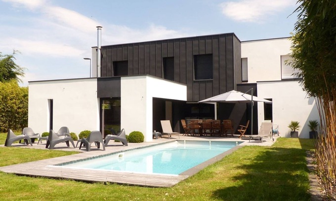 Vannes Ski Chalet | Vannes, luxury house with swimming pool