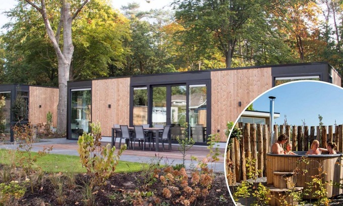 Lunteren Ski Chalet | ✓ Veluwehoeve at Landgoed de Scheleberg ✓ Holiday home for 4 persons ✓ Located in Lunteren (Gelderland) ✓ Holiday park on the Veluwe ✓ Book directly through the park