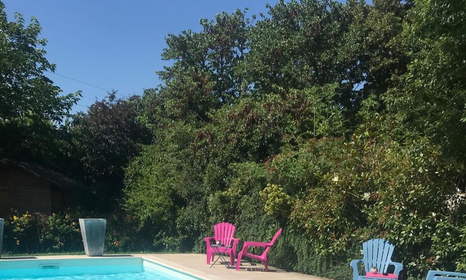 Romans-sur-Isere House | Very Large Room Pool Living Room Parking