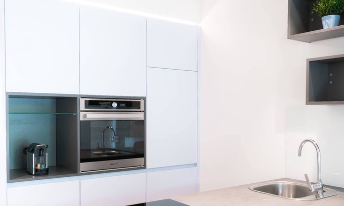 Hietzing Apartment | Vienna Residence | Trendy business apartment with walk-in wardrobe, aircon and private terrace #6369