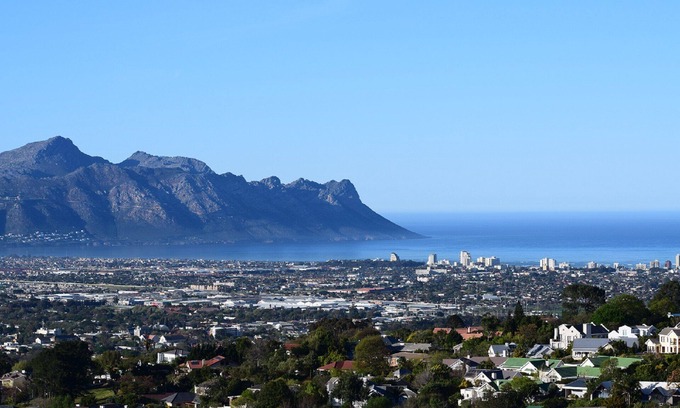 Somerset West House | View from Above Villa