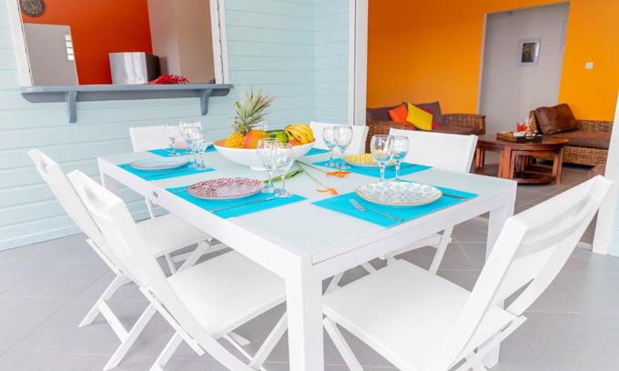 Le Moule Villa | Villa Arc-en-ciel
