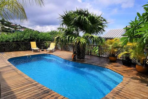 Saint-Leu Villa | Villa CAZALINE meublé de tourisme * piscine privée et vue Océan Indien