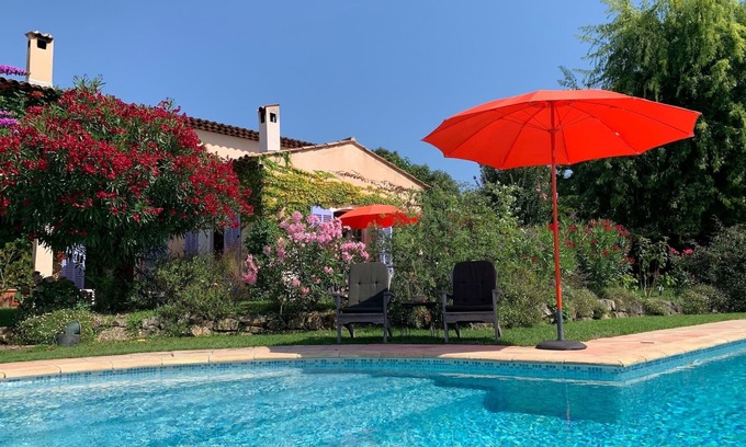 Villeneuve-Loubet Villa | Villa Côte d'Azur with Private Pool