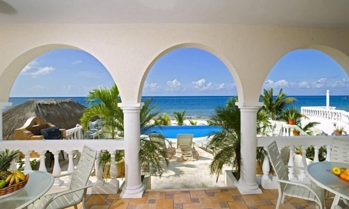 Costa Maya Villa | Villa Dos - Cozumel Oceanfront Villa Beachfront Pool Snorkeling Diving Sunset