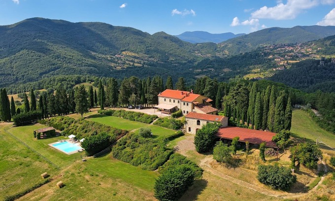 Bouvet Island House | Villa I Cipressi by fewo-toskana, surrounded by nature, secluded location, private pool, barbecue