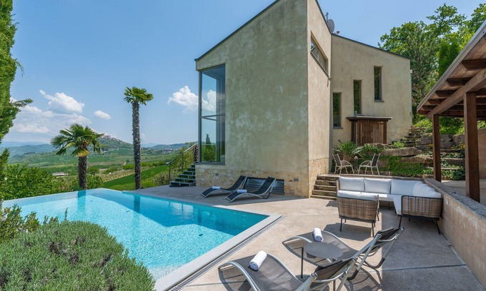 Brkac Villa | Villa Le Grand Cru with infinity pool