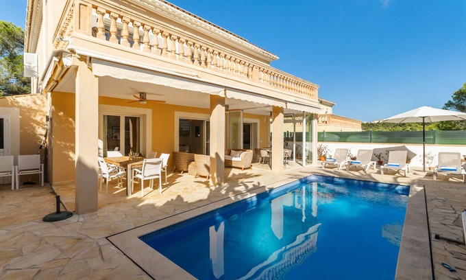 Cala Murada Villa | Villa Occitania Mallorca modern holiday home in Cala Murada with pool for 8 guests
