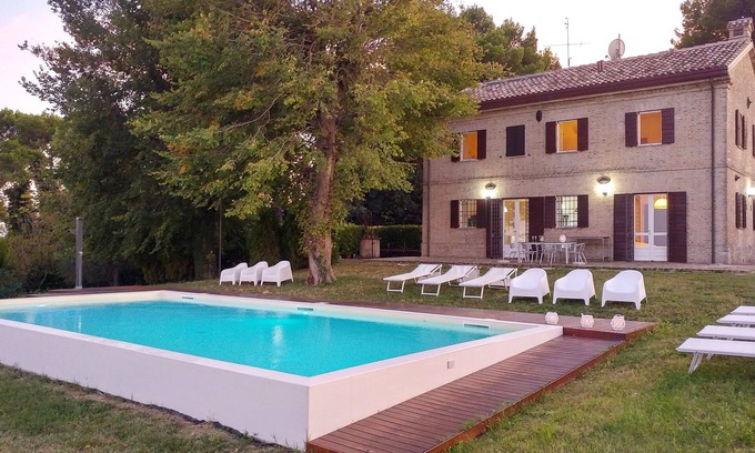 Pesaro Villa | Villa overlooking the sea in the San Bartolo Natural Park. Pesaro