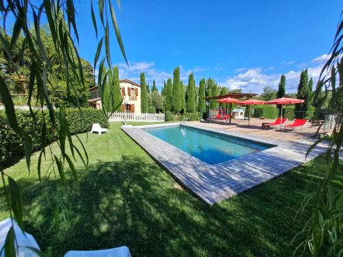 San Gimignano Villa | Villa San Galgano, Private Pool and Lake View