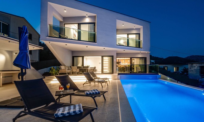 Marina Villa | Villa Summer side (Central Dalmatia - Marina)
