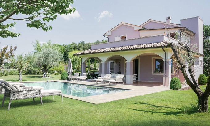 Fiorino Villa | Villa Sunbeach+privat Pool nur 2,5 vom Strand
