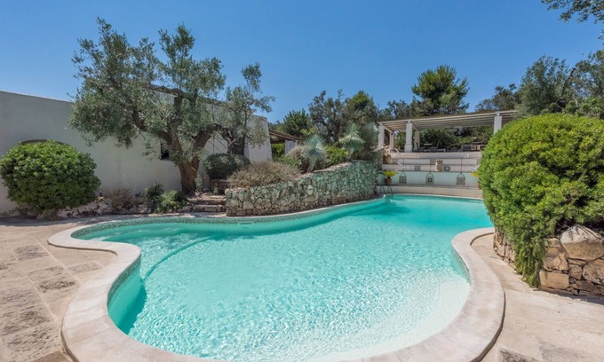 Racale Villa | Villa "Tia Maria Country Inn - exclusive" with Pool, Garden & Wi-Fi