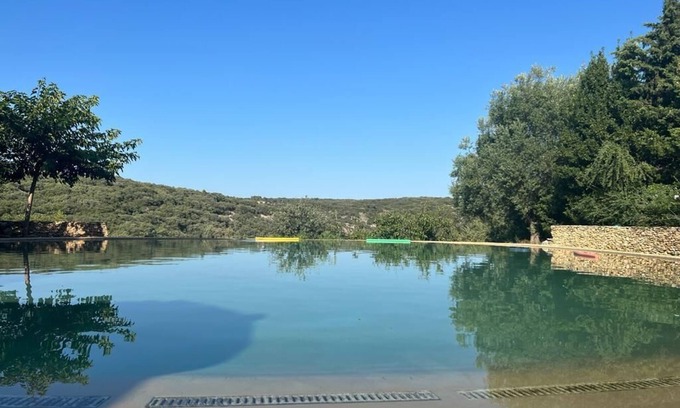 Saint-Maximin Other | Villa Uzès Swimming pool lagoon and breathtaking view 10 pax
