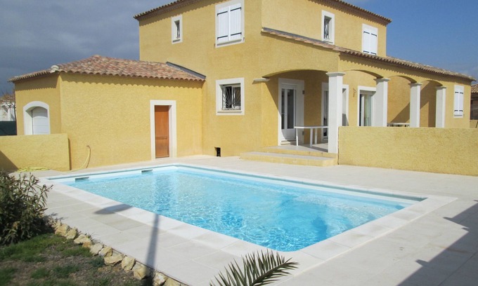 Lieuran-les-Beziers House | Villa with private pool just 25 minutes from the beach.