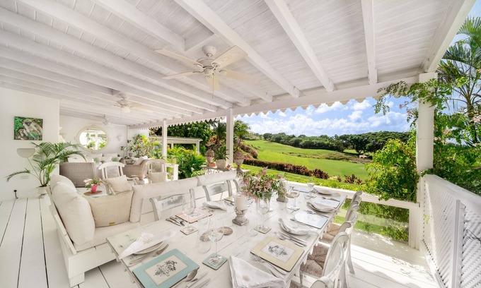 Westmoreland Villa | Villa With Spectacular Views Across The Golf Course And The Caribbean Sea